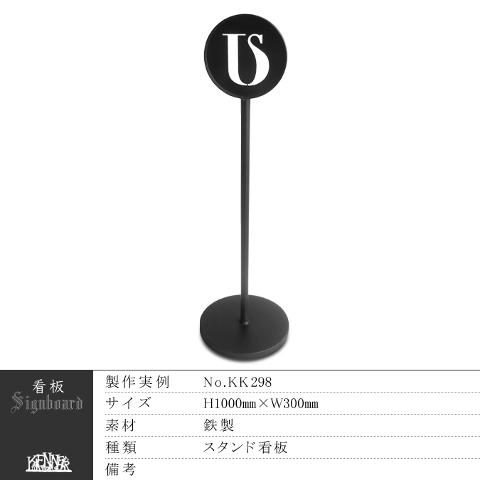 ロートアイアン 作品集 看板